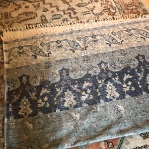 Anthropologie thick woven rug